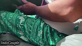 indonesian hijab wife sucks boyfriend hard while driving viral clip