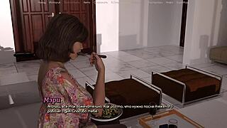 hairy nerd milf with big ass and glasses rides cock bent over outdoors