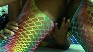 bbw latina's fat hairy ass ripped open for dripping cumshot massage