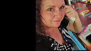 Ali Allure Rides Dildo Anal Creampie After Motorcycle Stranger Help