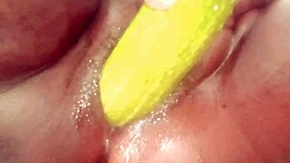 housewife sneaks quick bathroom fuck past husband