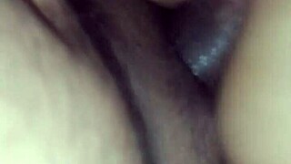 Petite Latina wife assfucked double penetration bareback BBC creampie anal