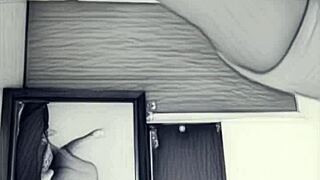 bbw asian wife fingers herself on fat cock craving