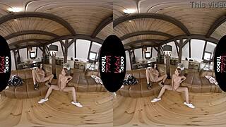 hey mom grabs her big tits and shaves smooth for fun