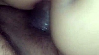 Petite Latina wife assfucked double penetration bareback BBC creampie anal