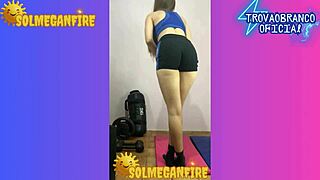 did you see my shorts rip when trainer pushed me in gym?