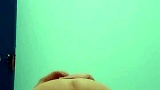 POV Curvy MILF Housewife Rides Husband's Cock Cowgirl with Big Ass Shaking