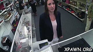 yo this nasty bitch sucks cock and takes rough pussy pounding