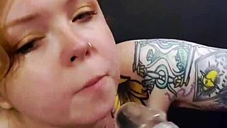 Sophia celeste unleashes extra sloppy deepthroat spit fest