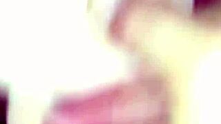 Hot BBW Latina GF's Phat Ass and Thick Wet Pussy Stuffed by BF's Big Dildo