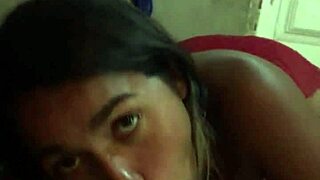 Teen Sits On Cock Rides To Orgasm Creampie