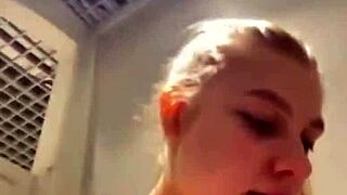 imagine public extreme close-up fucking with a horny teen's pussy gaping wide