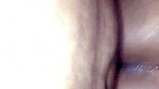 Riding huge ebony monster black cock in the hood