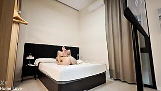 petite blonde 18+ gets her tight pussy destroyed by huge spanish cock pov rough riding