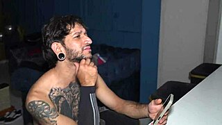 hot venezolana sneaks pussy fuck in kitchen while distracted husband clueless