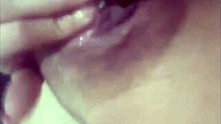 hot mexican latina rossmex masturbates with dildo begging for cock in steamy solo