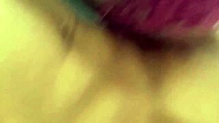 Petite latina in white bikini caught and face fucked before anal creampie and swallow