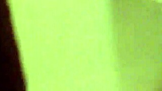 tranny strokes her ass at home