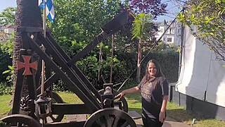 latina crossdresser sneaks into french queen's castle bedroom for fetish play