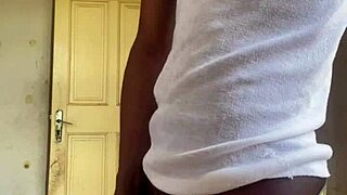 college boy strokes his huge bbc outdoors solo