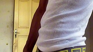 college boy strokes his huge bbc outdoors solo