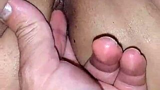 arabic wife spreads pussy for fingering in hot homemade pov sex