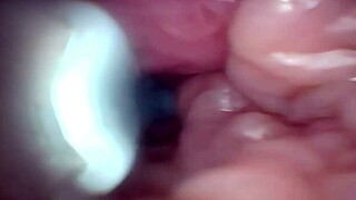 wanna see semen pumped deep into her cervix while that wide pussy gets stretched endoscope style?