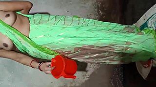 sasur sneaks into bathroom for secret bahu encounter and pissing play