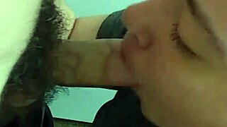 Ex-girlfriend drops to knees sucking my throbbing cock like she never stopped craving it.