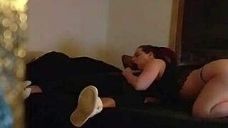 amber welcomes rookie cameraman with her warm wet mouth