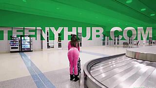 Pornstar Petite Teen Sucks Cock on Hardcore Date Night