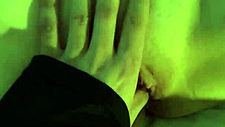 Caught step-sister stroking so I made her scream to orgasm