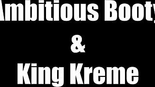 sexy thick chocolate booty strips then takes bbc from king kreme deep in hood p22