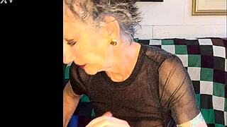 Cougar Smokes Cigar Seductively Then Fucks Husband Bareback In Bedroom