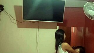 Horny Peruvian Latina Shaved Pussy Licked and Fucked by Brother-in-Law