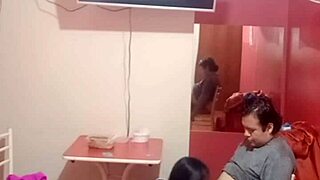 Horny Peruvian Latina Shaved Pussy Licked and Fucked by Brother-in-Law