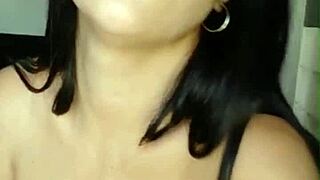 Brunette's solo toy ride fingering dildo vibrator leads to wet orgasm compilation