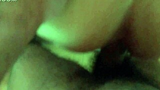 hot amateur takes big cock creampie in bent over doggy