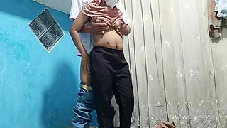 Hot Schoolgirl Gets Bent Over And Fucked Doggy By Teacher After School!