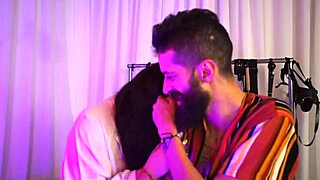 hot teen in fishnets teases then gets fingered hard 😈🔥