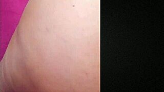 Old brazilian cuckold watches huge cock creampie her tight wet pussy