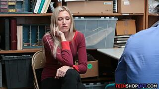 kid you saved stepmom from jail after shoplifting now she owes you big time in this milf teen reality deal