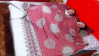 Stepmom and stepson room share turns into raw taboo fuck!