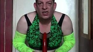 Shy bisexual crossdresser craves real cock deepthroat after ass pulls