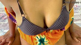 Desi Indian Teen's Big Tits Bounce In Romantic Pussy Fuck