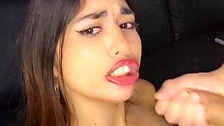 boss cock sucks hard on face