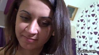 ADORABLE CZECH TEEN TEMPTED IN SUPERMARKET RIPPED CLOTHES BANGED POV GROUP