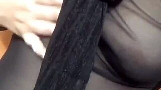 Desi Hotwife Teases and Plays with Her Massive Boobs