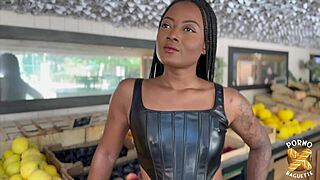 horny métisse takes two cocks! 🔥🍆🍑