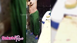 sakshi naked bath changes clothes